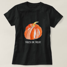 Halloween pumpkin bus eller godis t shirt