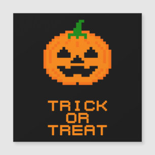HALLOWEEN PUMPKIN - BUS eller PRESENT Magnetisk ko