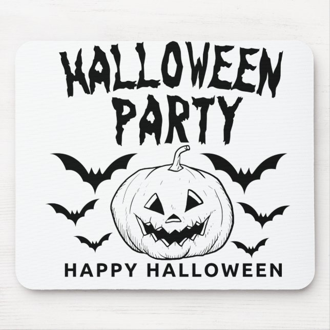 Halloween Pumpkin carving Party Fall Funny Musmatta (Framsidan)