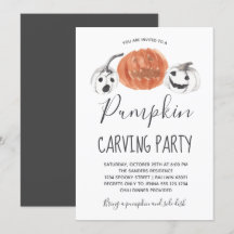 Halloween Pumpkin Carving Party