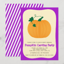 Halloween Pumpkin Carving Party
