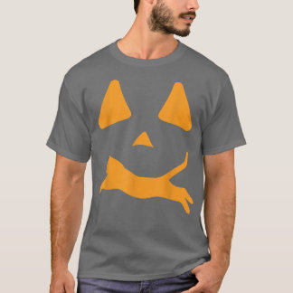 Halloween Pumpkin Cat Lover Jackolantern Mashup 13 T Shirt