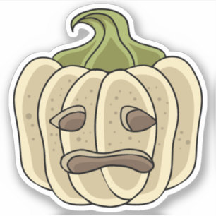 Halloween Pumpkin Character Klistermärken