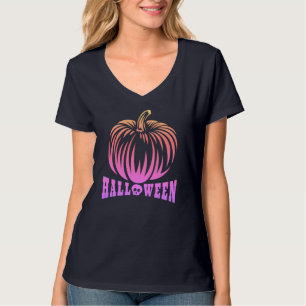 Halloween Pumpkin Engraved Classic T Shirt