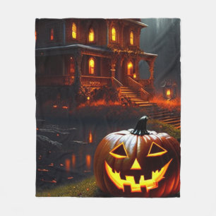 Halloween/Pumpkin/Fall Fleecefilt