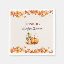 Halloween Pumpkin Fall Thanksgiving Baby Shower