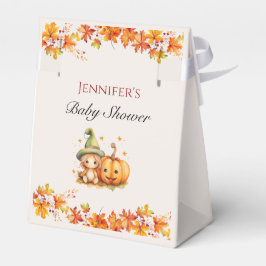 Halloween Pumpkin Fall Thanksgiving Baby Shower Presentaskar