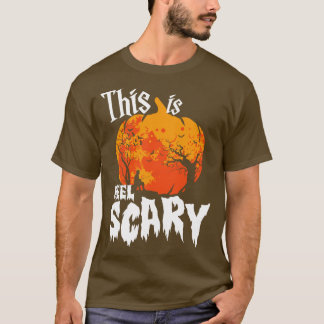 Halloween Pumpkin Fishing Rod Angling det här är s T Shirt