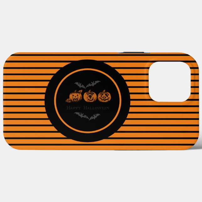 Halloween/pumpkin/fladdermus (Baksida (horisontell))