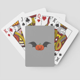 Halloween Pumpkin Fladdermus Casinokort