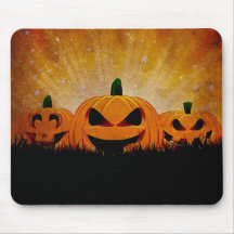 Halloween Pumpkin Fladdermus & Witches #8 Mus Pad