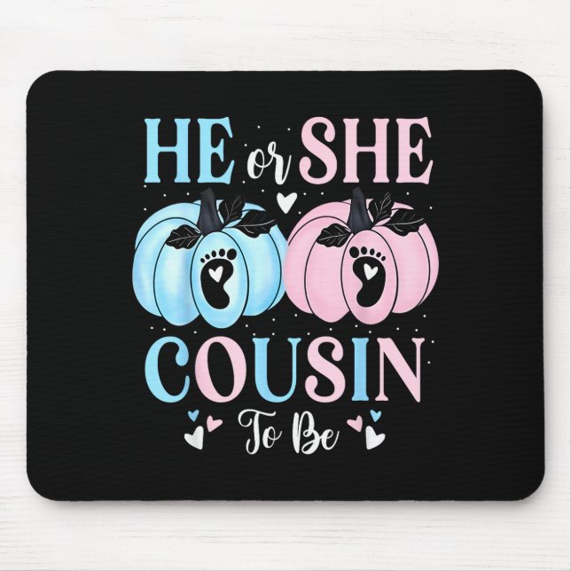 Halloween Pumpkin Gender Reveal He Or She Cousin T Musmatta (Framsidan)