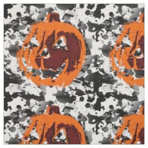 Halloween Pumpkin - grunge stil + dina idéer Tyg