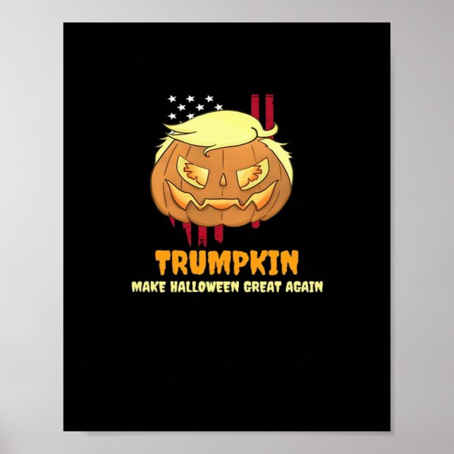 Halloween Pumpkin, Halloween-Trumpkin Poster (Framsidan)