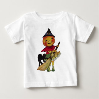 Halloween Pumpkin Head Witch Långärmad Top Tee