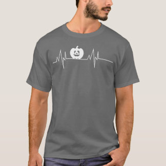 Halloween Pumpkin Heartslag-familjen T Shirt