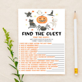 Halloween Pumpkin hittar gästbabyskor Brevpapper