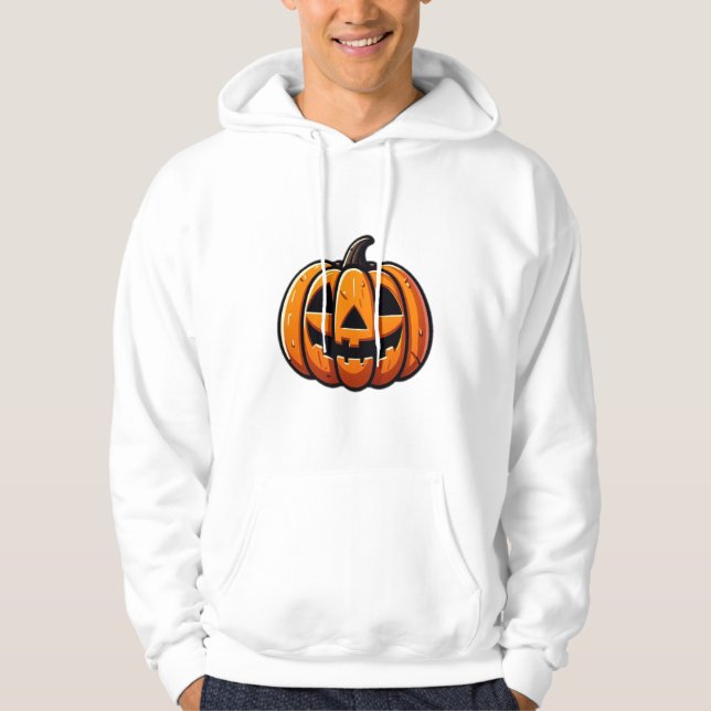 Halloween pumpkin hoodie (Framsida)