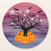 Halloween Pumpkin Jack o’ Lantern Dead Träd