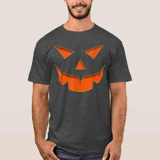Halloween Pumpkin Jack o lantern Scary Costume T Shirt