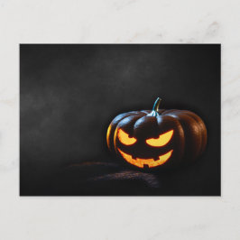 Halloween Pumpkin Jack-O-Lantern Spooky Vykort