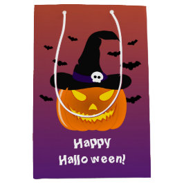 Halloween Pumpkin Jack o’ Lantern Witch Hat