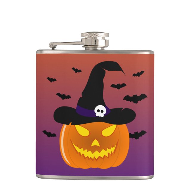 Halloween Pumpkin Jack o’ Lantern Witch Hat Fickplunta (Framsidan)