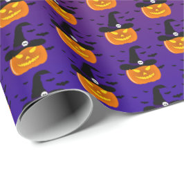 Halloween Pumpkin Jack o’ Lantern Witch Hat Presentpapper
