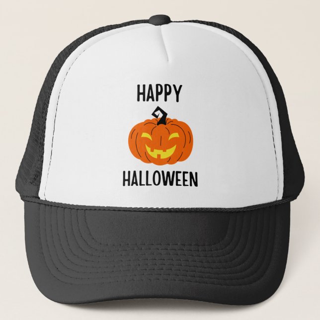 Halloween Pumpkin Keps (Framsida)