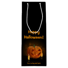 Halloween Pumpkin Lantern med ljus