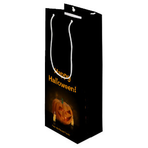 Halloween Pumpkin Lantern med ljus