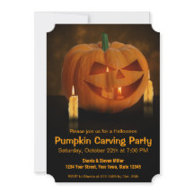 Halloween Pumpkin Lantern med ljus