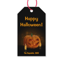 Halloween Pumpkin Lantern med ljus