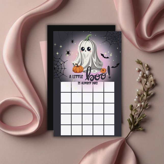 Halloween Pumpkin Little Boo Baby Shower Game (Skapare uppladdad)