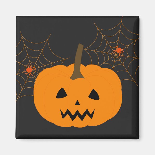 Halloween Pumpkin Magnet (Framsidan)
