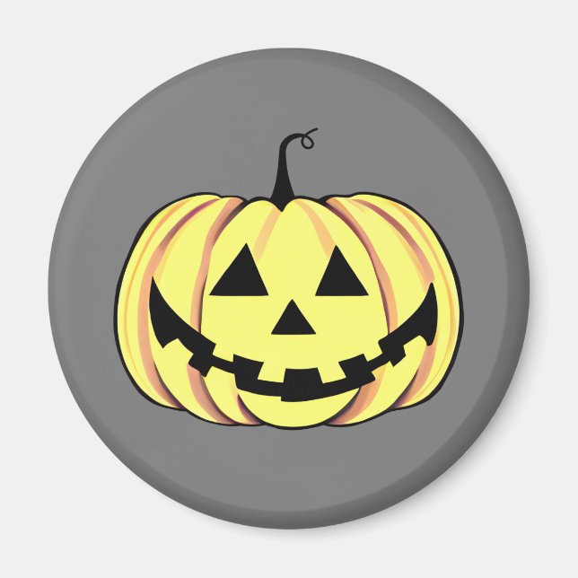 Halloween Pumpkin Magnet (Framsidan)