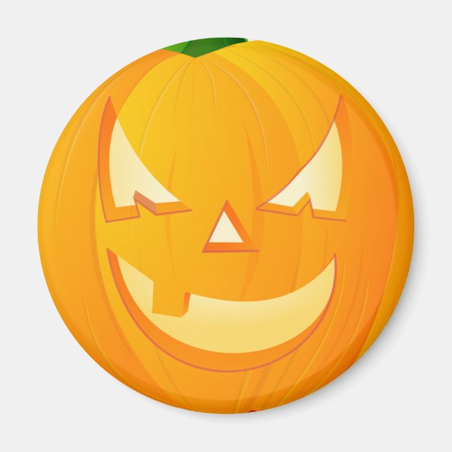 Halloween Pumpkin Magnet (Framsidan)