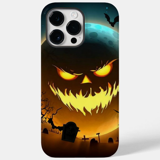 Halloween/pumpkin/måne/fall (Baksida)