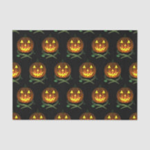 Halloween Pumpkin med Vines