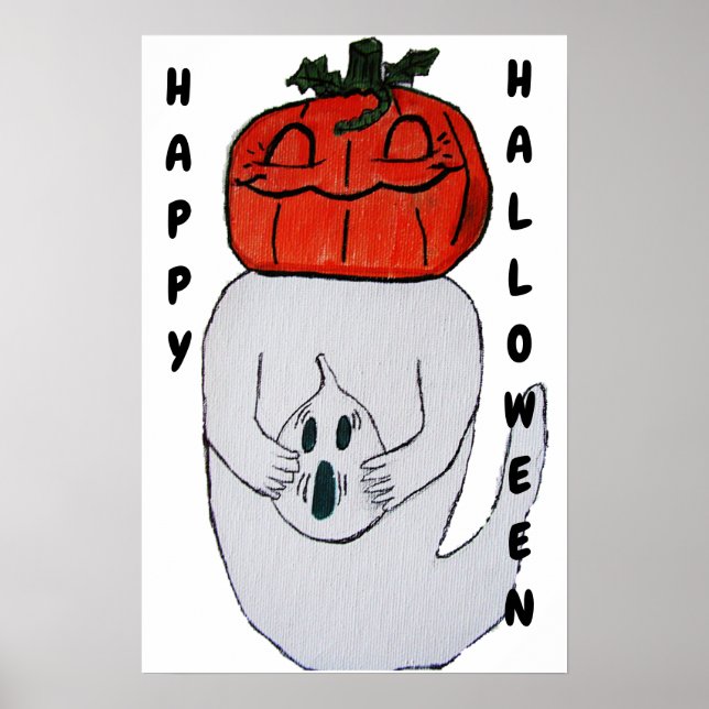 HALLOWEEN PUMPKIN MISCHIEF POSTER (Framsidan)