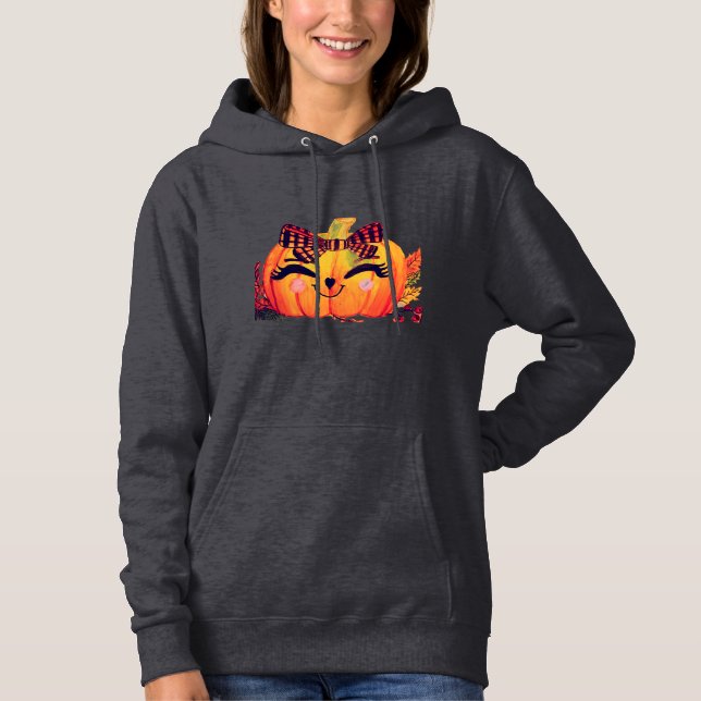 HALLOWEEN PUMPKIN MS. PRETTY   T SHIRT (Framsida)