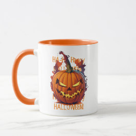 Halloween Pumpkin Mugg