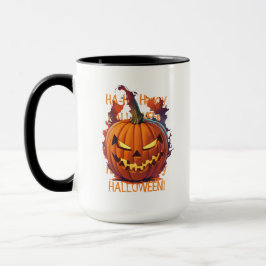 Halloween Pumpkin Mugg