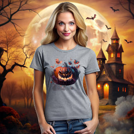 Halloween Pumpkin Nightmare T Shirt