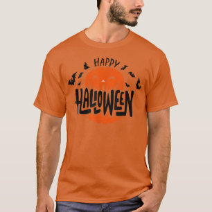 Halloween Pumpkin och Fladdermöss, Jack o lantern T Shirt