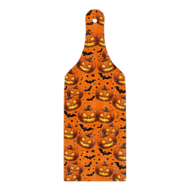 Halloween Pumpkin och Fladdermus (Framsidan)