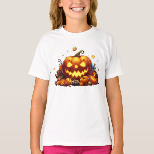 Halloween Pumpkin Party Gult Magic T Shirt