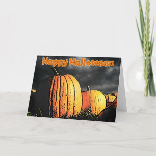 Halloween Pumpkin Patch Kort