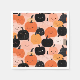 Halloween Pumpkin Patch Pappersservett