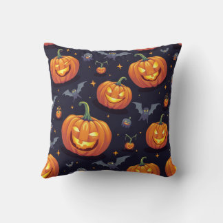 Halloween Pumpkin Pillow Cushion Kudde